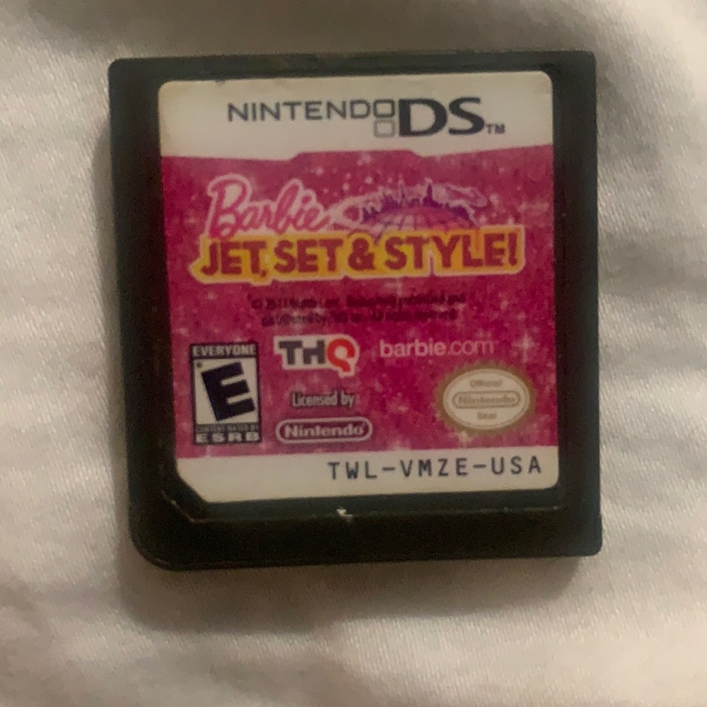 Nintendo DS Barbie game